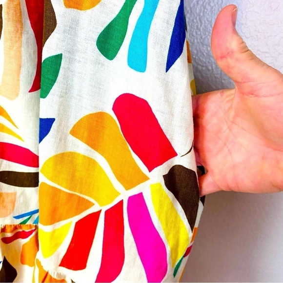 Tabitha Brown x Target Botanical Print Puff Sleeve Dress Size 3X - Picture 6 of 8